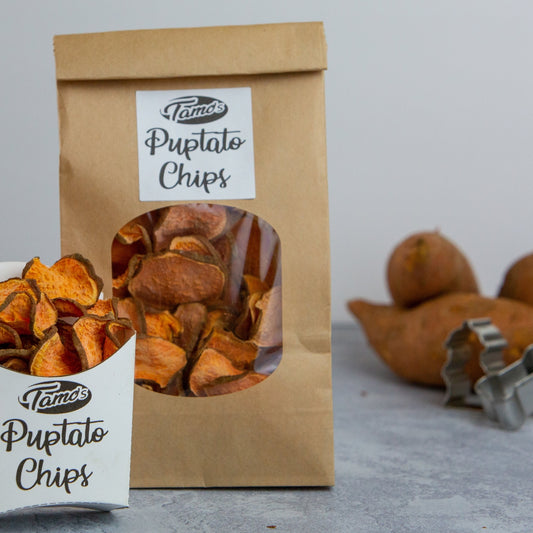 Sweet "Puptato" Dog Treats